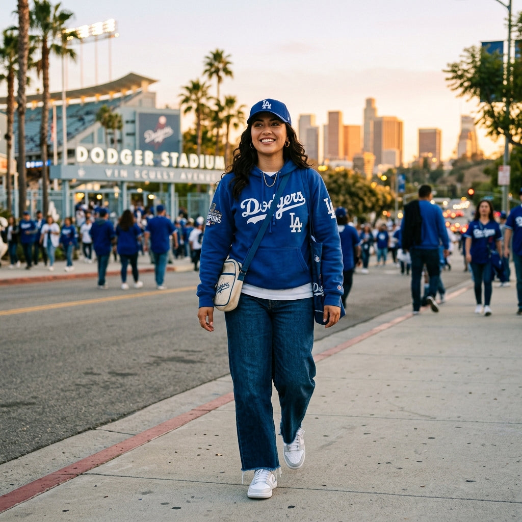 2026 Los Angeles Dodgers World Series Tracksuit Fan Set - Customchoo