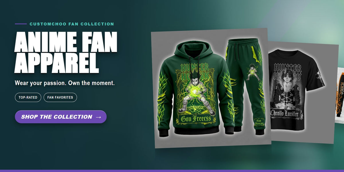 Anime Fan Apparel collection banner