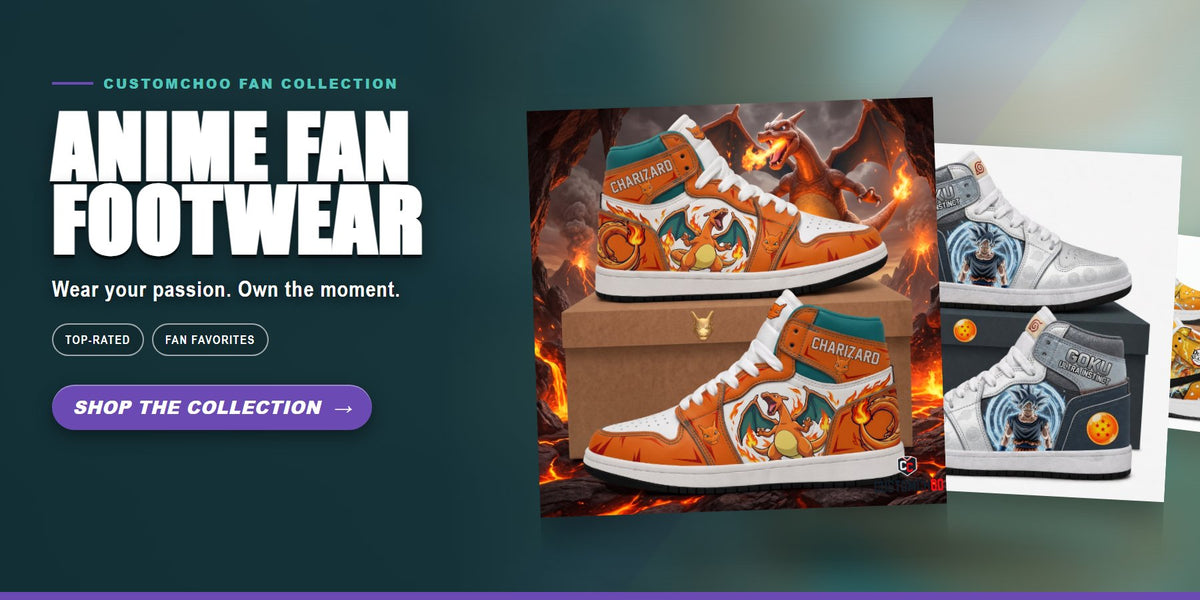Anime Fan Footwear collection banner