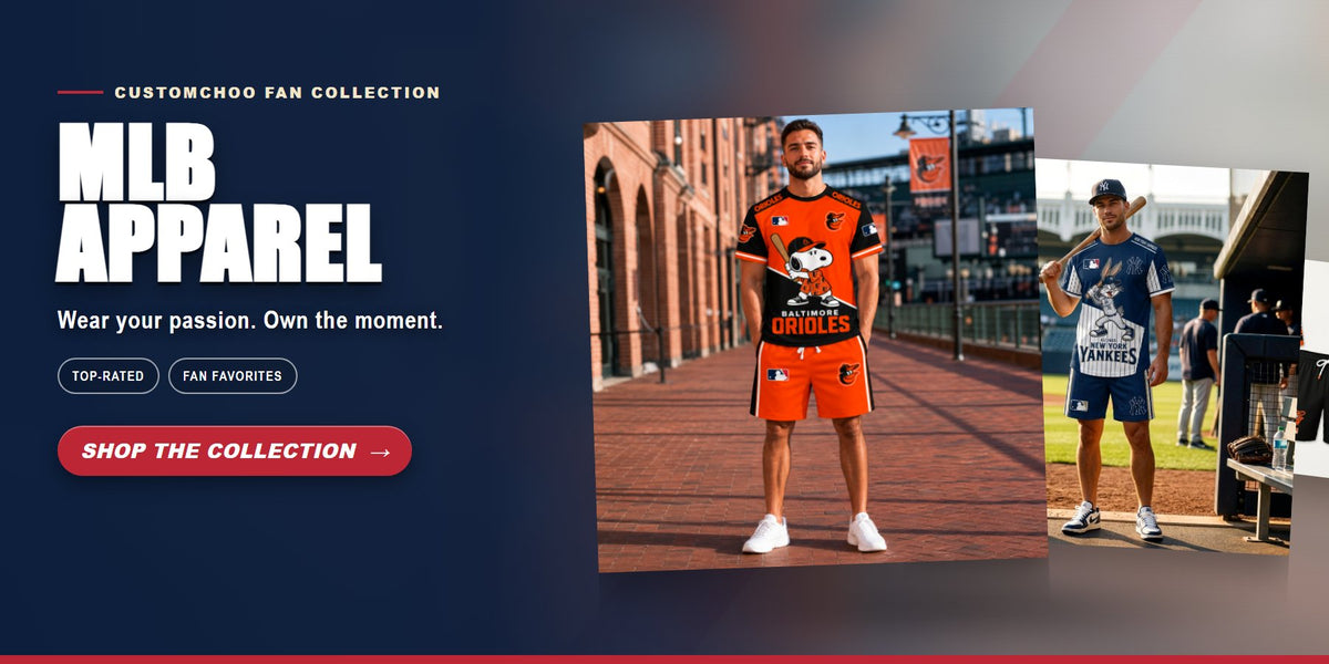 MLB Apparel & Outfits collection banner