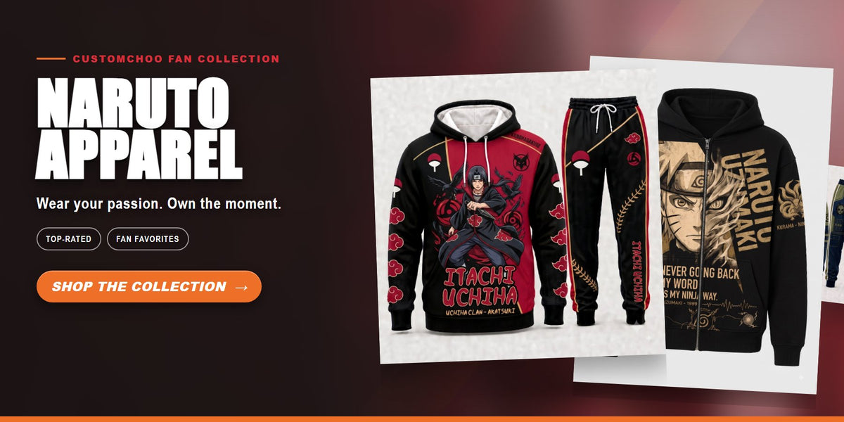 Naruto Apparel & Outfits collection banner