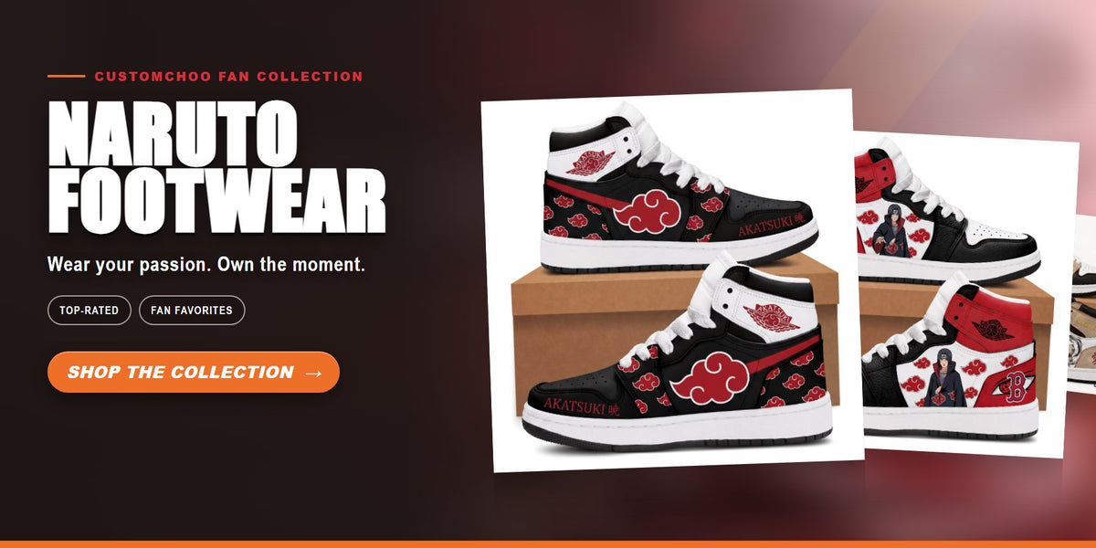 Naruto Footwear & Shoes collection banner