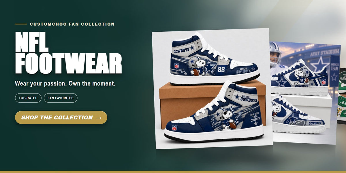 NFL Footwear & Shoes collection banner