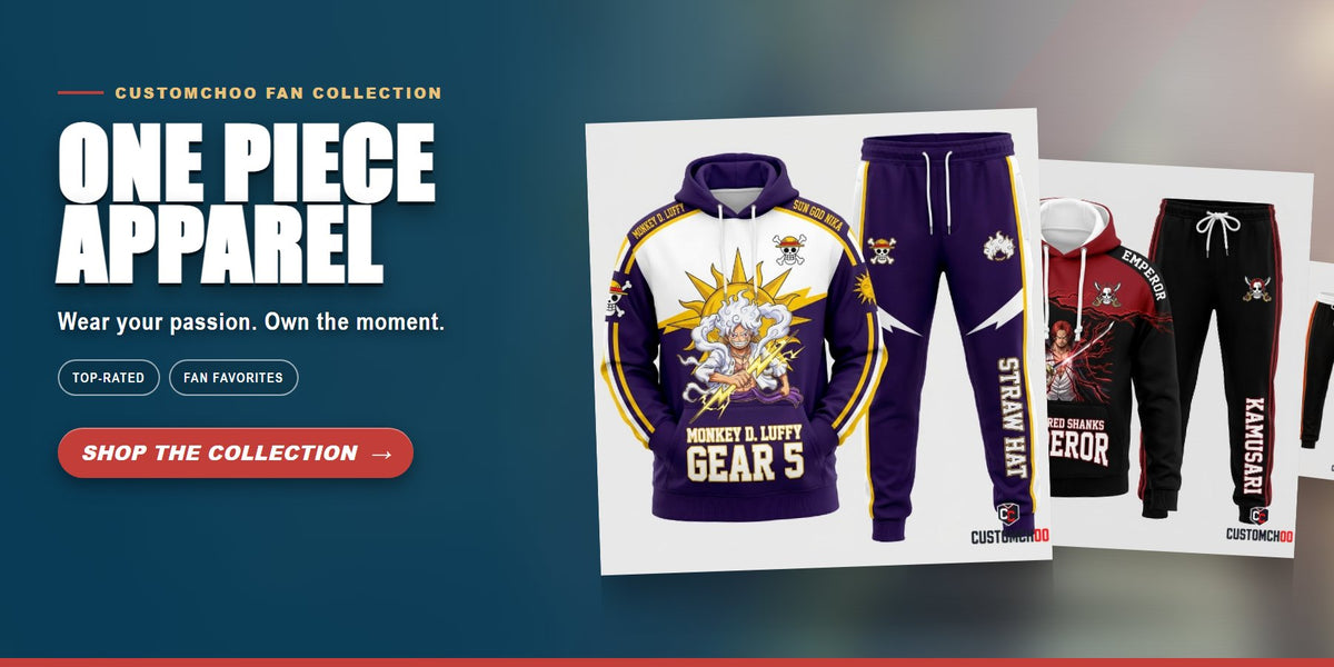 One Piece Apparel & Outfits collection banner
