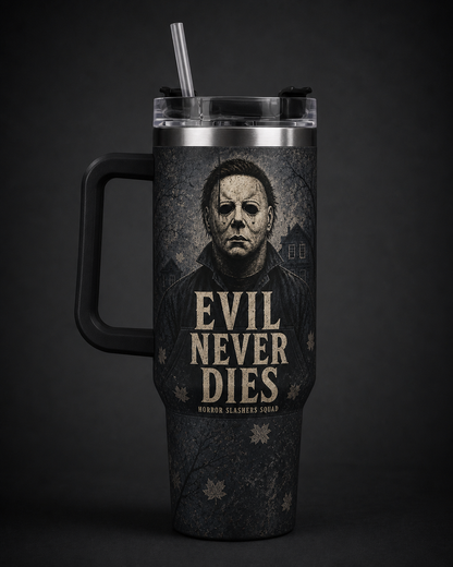 Michael Myers Horror Slashers Squad 40oz tumbler with handle