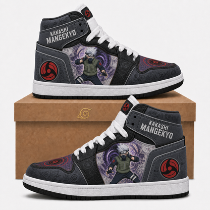 Uzumaki Naruto High Top Sneakers — Naruto Shippuden Inspired Fan Shoes - Custom Fan Apparel Image 6