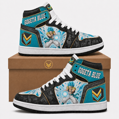 Anime Fan Edition High Top Sneakers — Anime Inspired Inspired Fan Shoes - Custom Fan Apparel Image 5