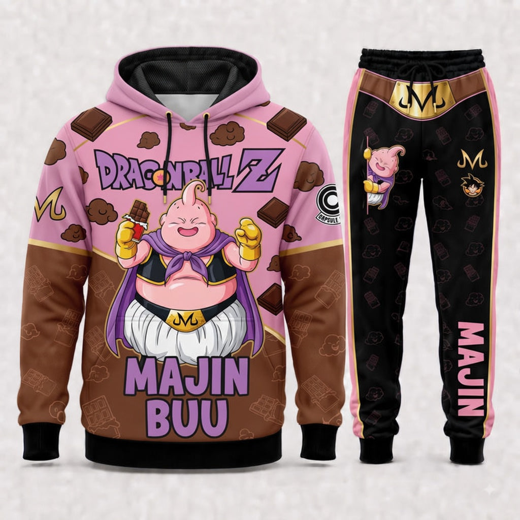 Goku Ultra Instinct Hoodie & Sweatpants Tracksuit Set — Dragon Ball Super Inspired - Custom Fan Apparel Image 9