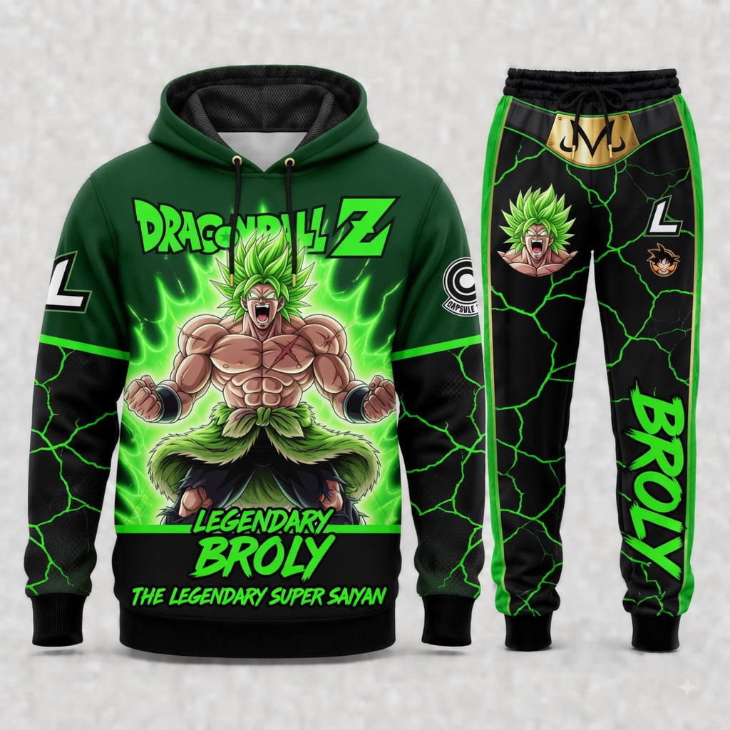 Son Goku Hoodie & Sweatpants Tracksuit Set — Dragon Ball Z Inspired - Custom Fan Apparel Image 6