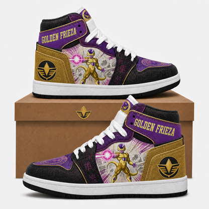 Son Goku High Top Sneakers — Dragon Ball Z Inspired Fan Shoes - Custom Fan Apparel Image 9