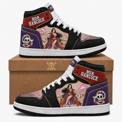 Anime Fan Edition High Top Sneakers — Anime Inspired Inspired Fan Shoes - Custom Fan Apparel Image 6