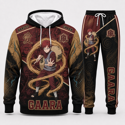 Naruto Sage Mode Hoodie & Sweatpants Tracksuit Set — Naruto Shippuden Inspired - Custom Fan Apparel Image 7