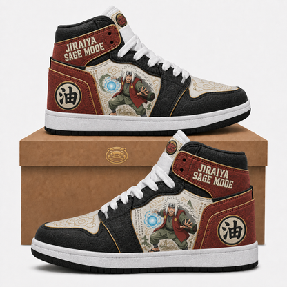 Uzumaki Naruto High Top Sneakers — Naruto Shippuden Inspired Fan Shoes - Custom Fan Apparel Image 10