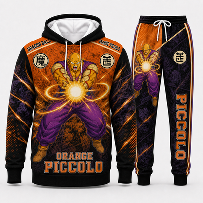 Son Goku Hoodie & Sweatpants Tracksuit Set — Dragon Ball Z Inspired - Custom Fan Apparel Image 8