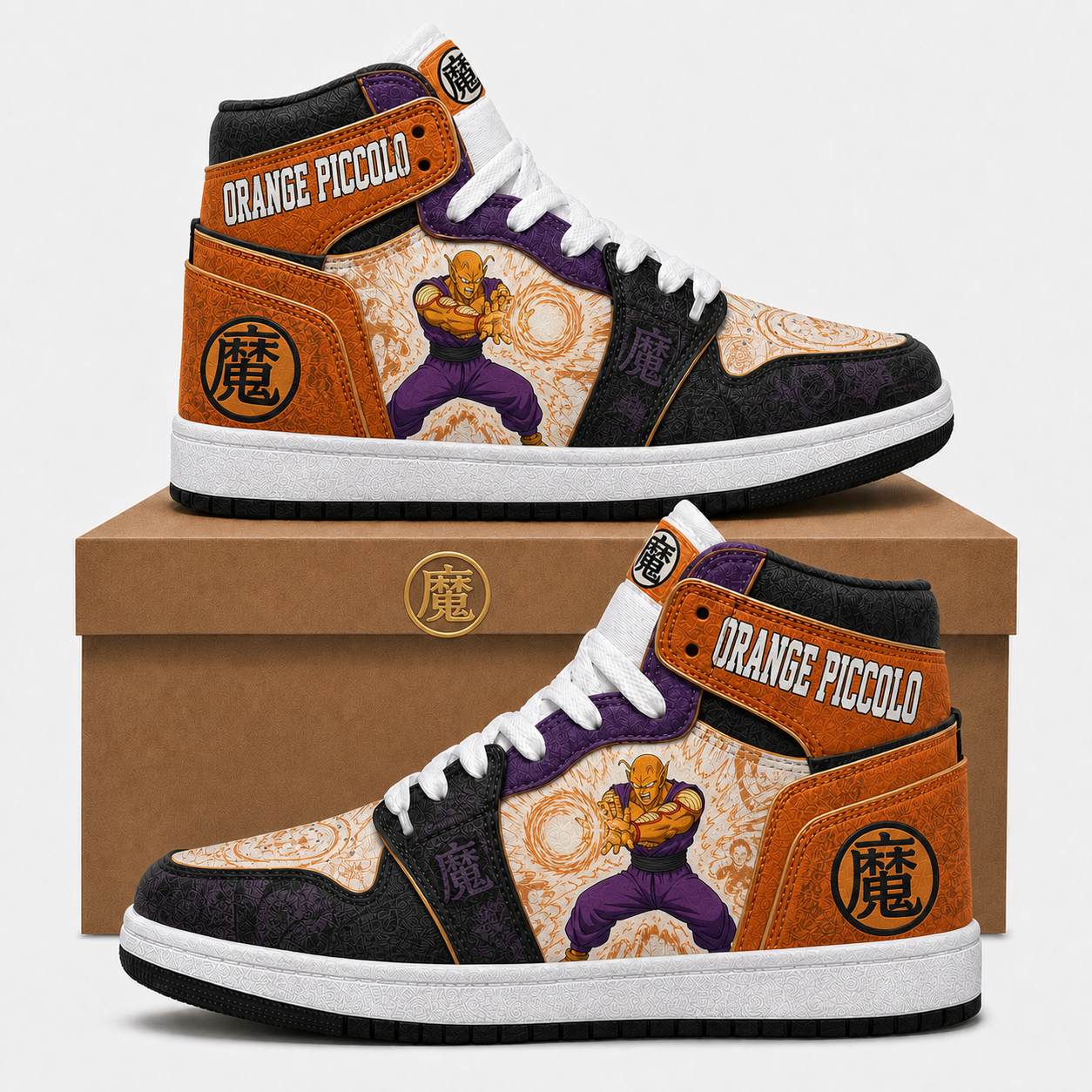 Son Goku High Top Sneakers — Dragon Ball Z Inspired Fan Shoes - Custom Fan Apparel Image 10