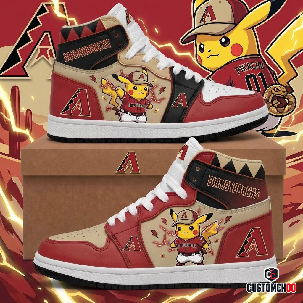 MLB x Pokemon Baseball Fan High Top Sneakers | All 30 Teams Available