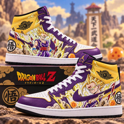 DBL Son Gohan Fan Shoes — Anime High Sneaker Gift