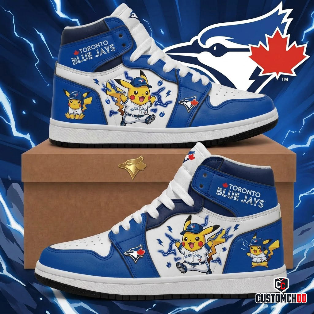 MLB x Pokemon Baseball Fan High Top Sneakers | All 30 Teams Available