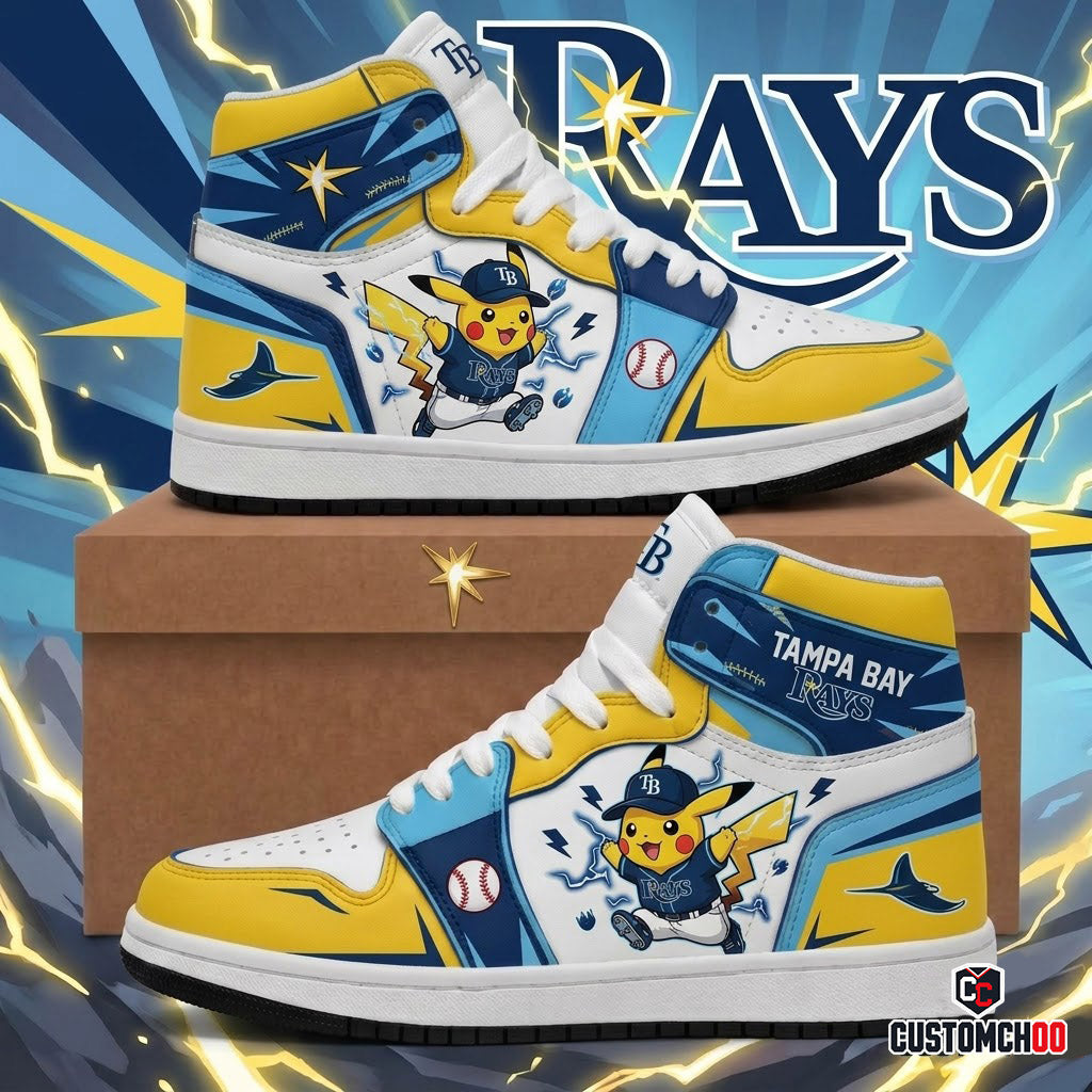 MLB x Pokemon Baseball Fan High Top Sneakers | All 30 Teams Available