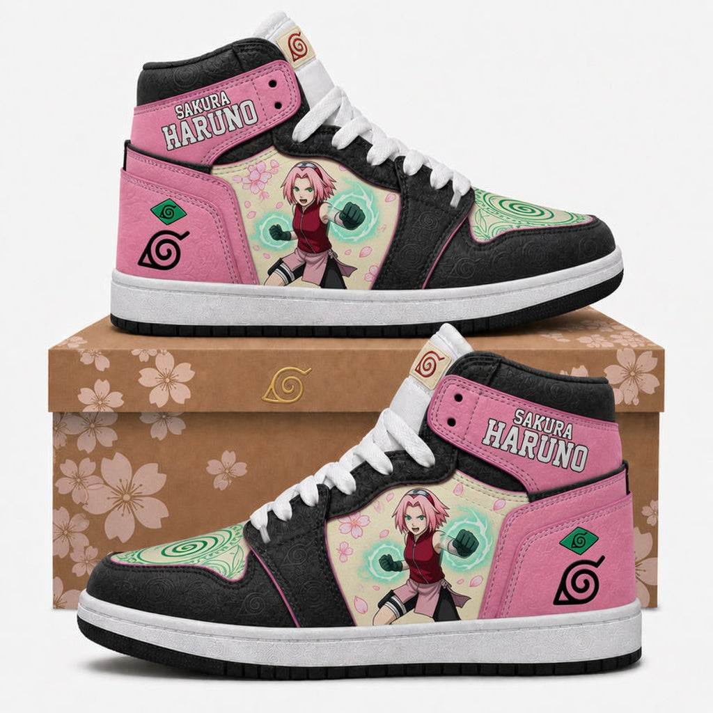 Naruto Sage Mode High Top Sneakers — Naruto Shippuden Inspired Fan Shoes - Custom Fan Apparel Image 8