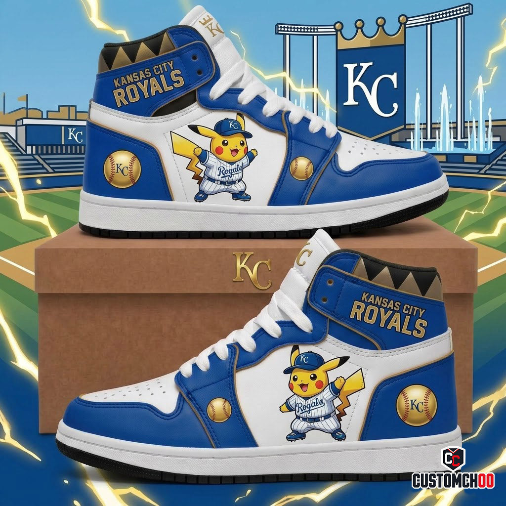 MLB x Pokemon Baseball Fan High Top Sneakers | All 30 Teams Available