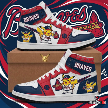 MLB x Pokemon Baseball Fan High Top Sneakers | All 30 Teams Available