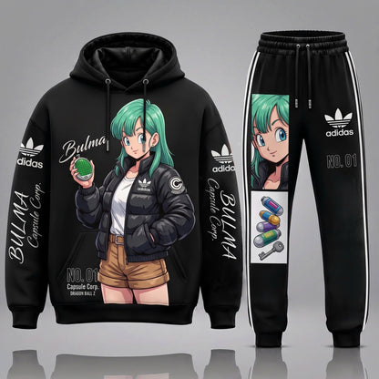 Adidas x Squad Dragon Ball Transformation Fan Set — Dragon Ball Hoodie & Sweatpants