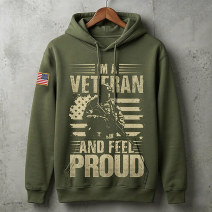 American Veteran Faith Shirt — Jesus Christ Veteran Graphic T-Shirt — Sweatshirt — Hoodie & Zip Hood - Custom Fan Apparel Image 5
