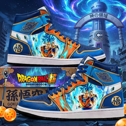 Limited Edition Son Goku Fan Shoes — Anime High Top Sneaker Gift