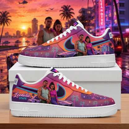 Limited Edition GTA 6 Sneakers | GTA 6 Low Sneaker Gift