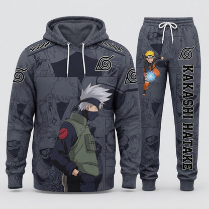 Naruto Sage Mode Hoodie & Sweatpants Tracksuit Set — Naruto Shippuden Inspired - Custom Fan Apparel Image 9