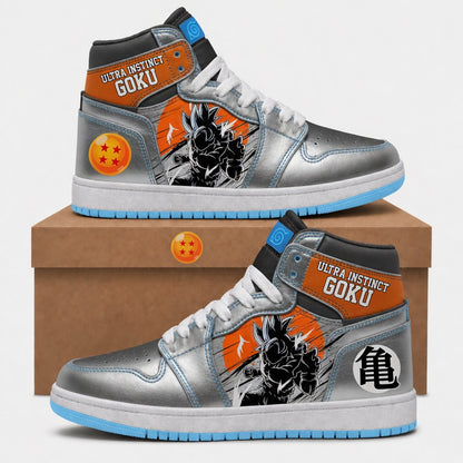Anime Fan Edition High Top Sneakers — Anime Inspired Inspired Fan Shoes - Custom Fan Apparel Image 2