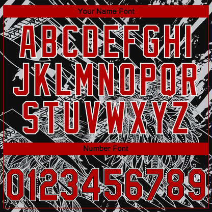 Custom Stitched Black Red Gray-White 3D Pattern Design Animal Eagle Sports Pullover Sweatshirt Hoodie