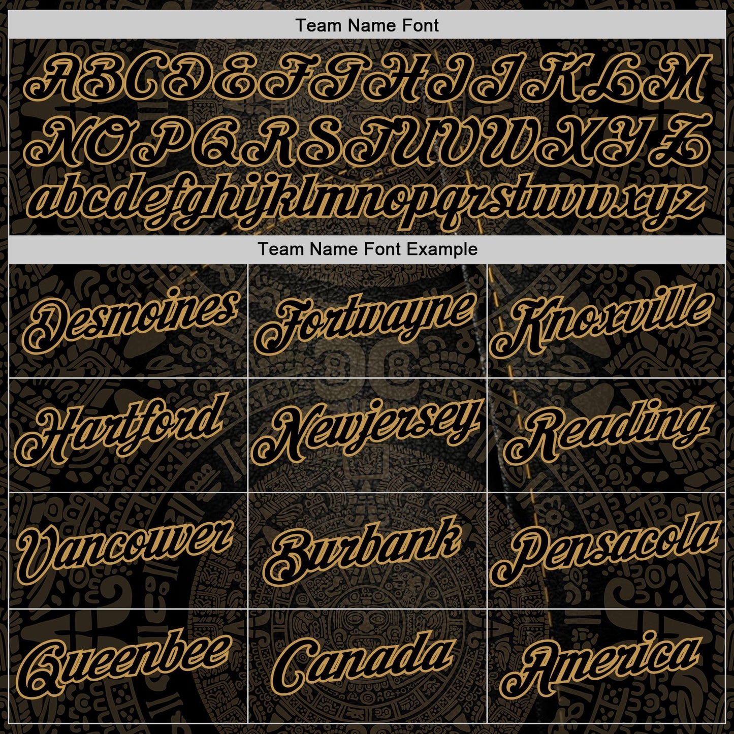 Custom Black Old Gold 3D Pattern Design Ethnic Tribal Sportswear Pullover Sweatshirt Hoodie