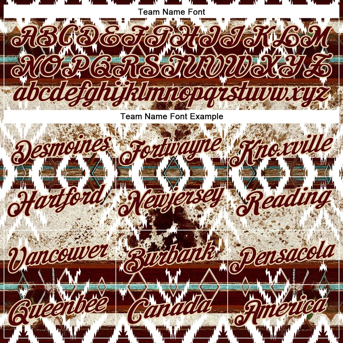Custom Crimson City Cream 3D Pattern Design Western Cowboy Tribal Ethnic Sports Pullover Sweatshirt Hoodie