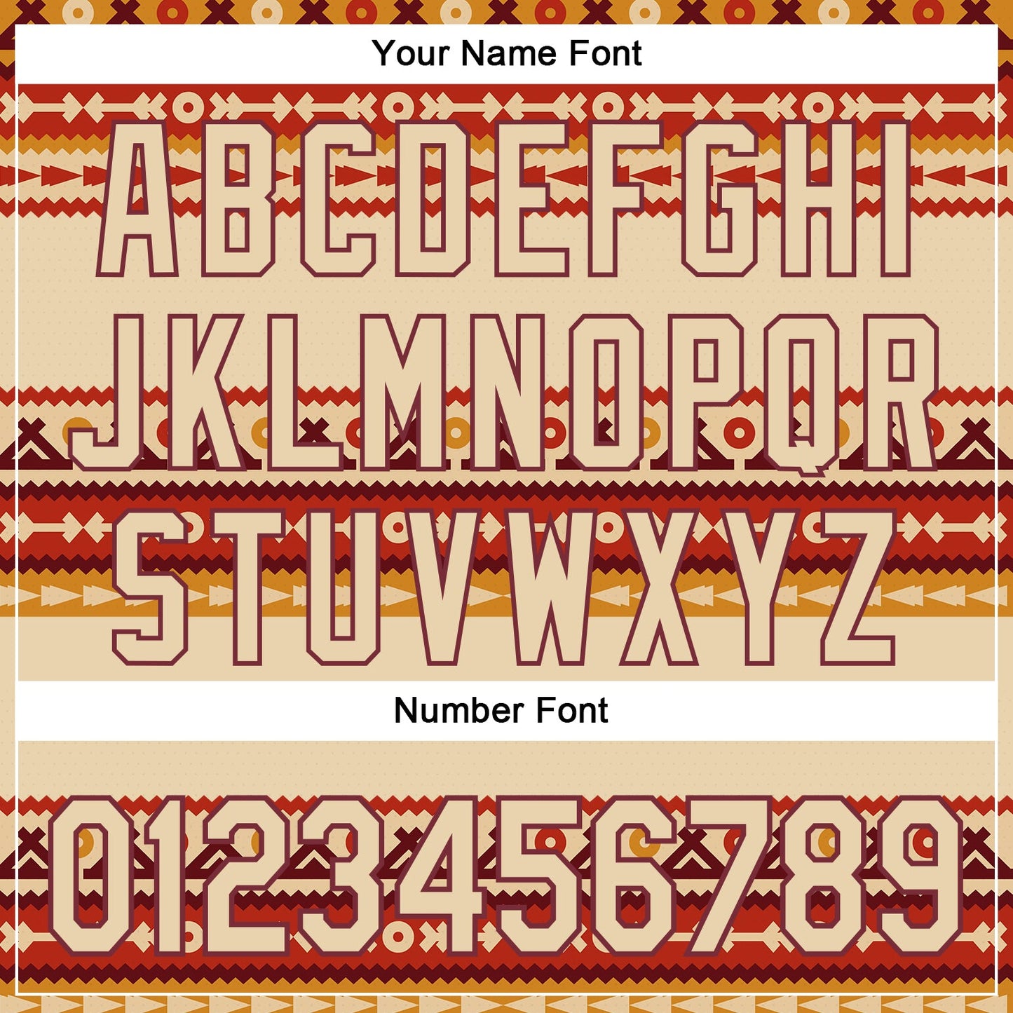 Custom City Cream Burgundy 3D Pattern Design Western Cowboy Tribal Ethnic Sports Pullover Sweatshirt Hoodie