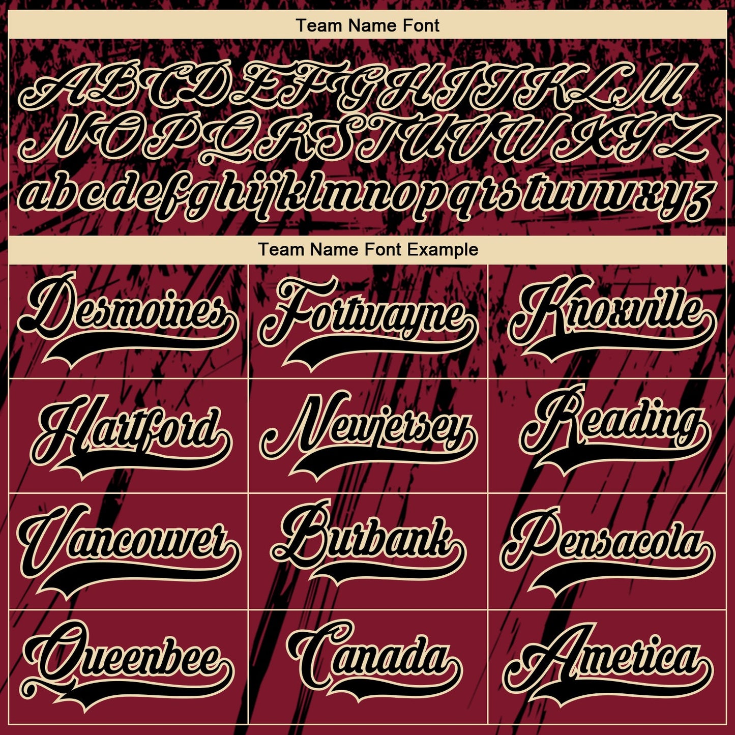 Custom Crimson Black-Cream 3D Splash Hockey Lace Neck Jersey