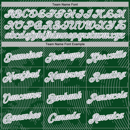 Custom Stitched Green Gray-White Curve Lines Sports Pullover Sweatshirt Hoodie