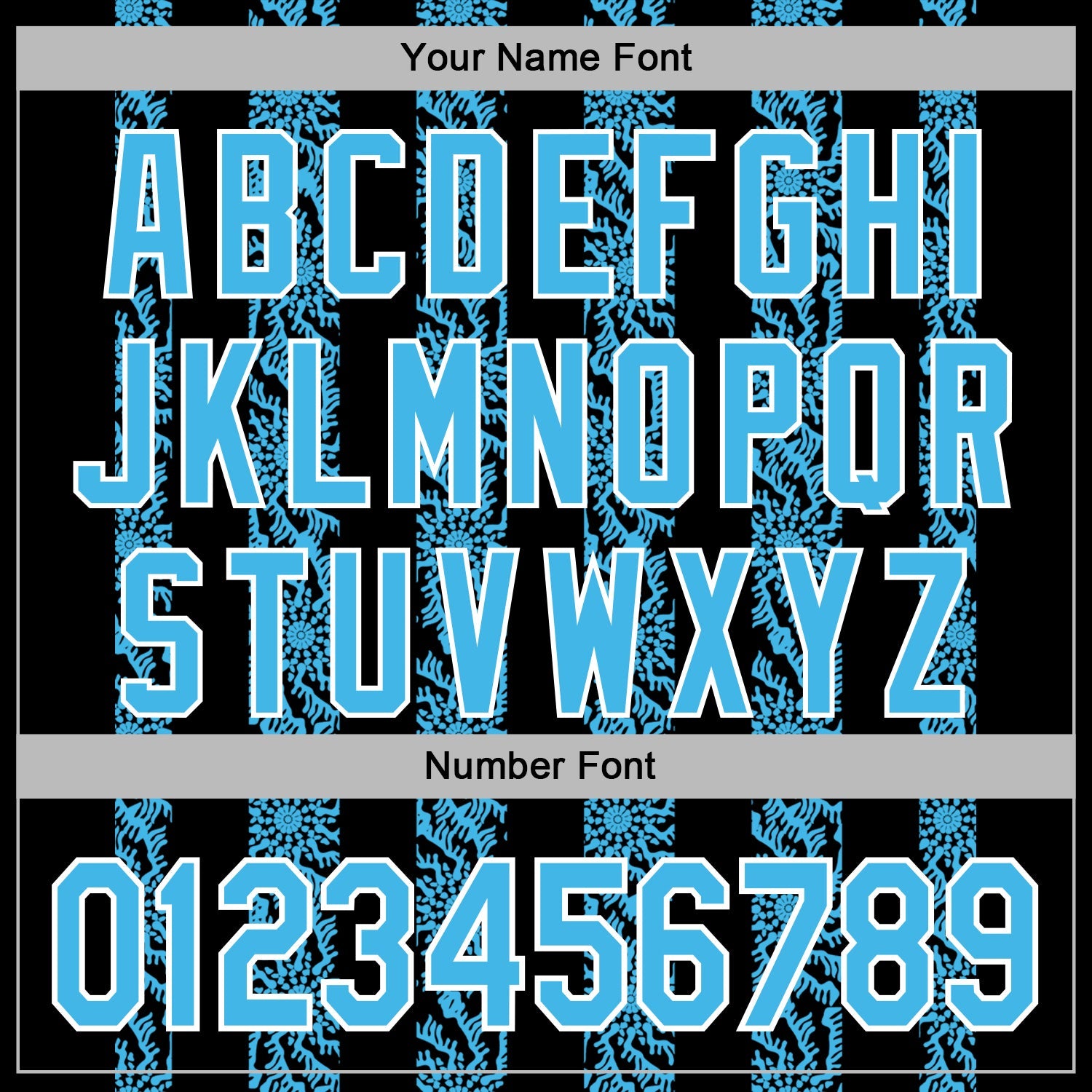 Custom Stitched Black Sky Blue-White Abstract Shape Pattern Sports Pullover Sweatshirt Hoodie