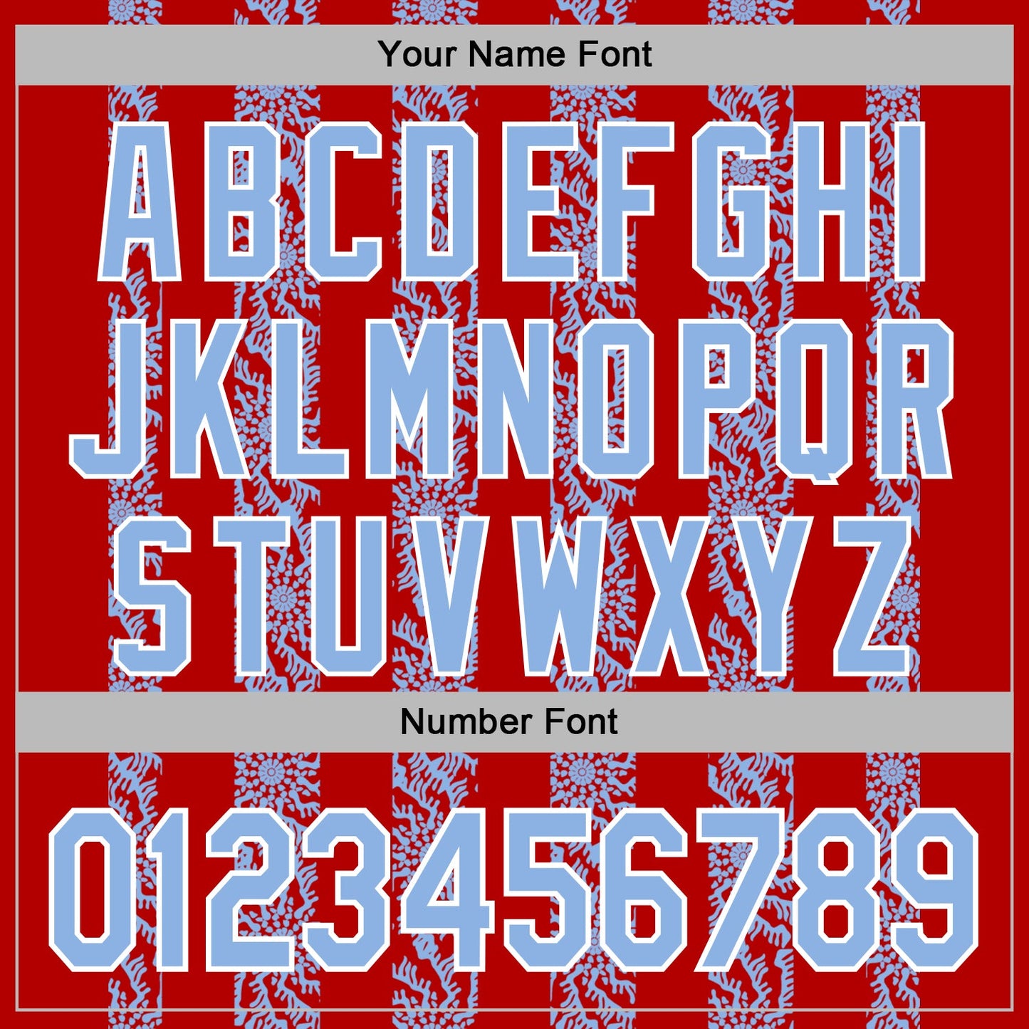 Custom Stitched Red Light Blue-White Abstract Shape Pattern Sports Pullover Sweatshirt Hoodie