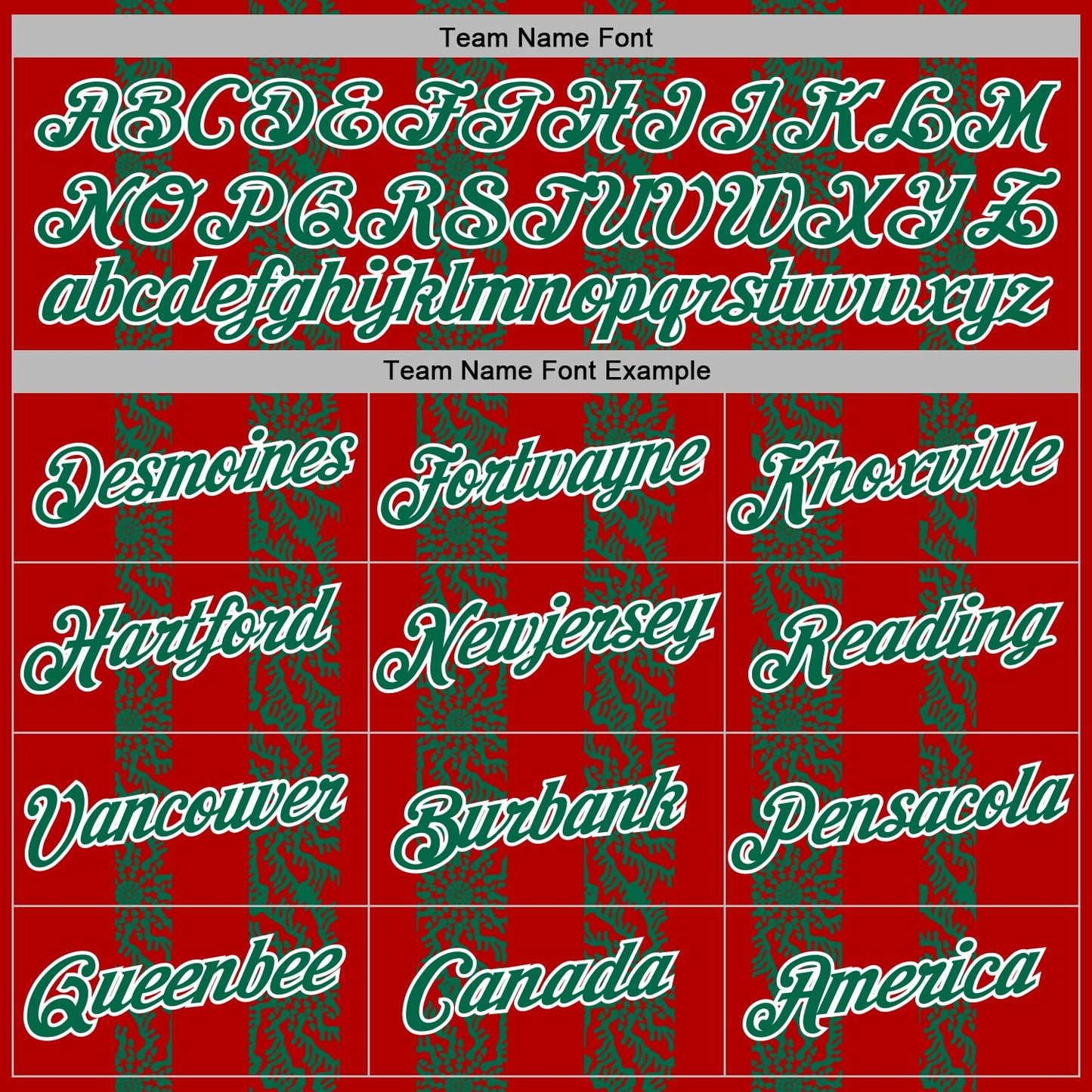 Custom Stitched Red Kelly Green-White Abstract Shape Pattern Sports Pullover Sweatshirt Hoodie