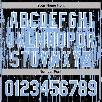 Custom Stitched Black Light Blue-White Dripping Splatter Sports Pullover Sweatshirt Hoodie