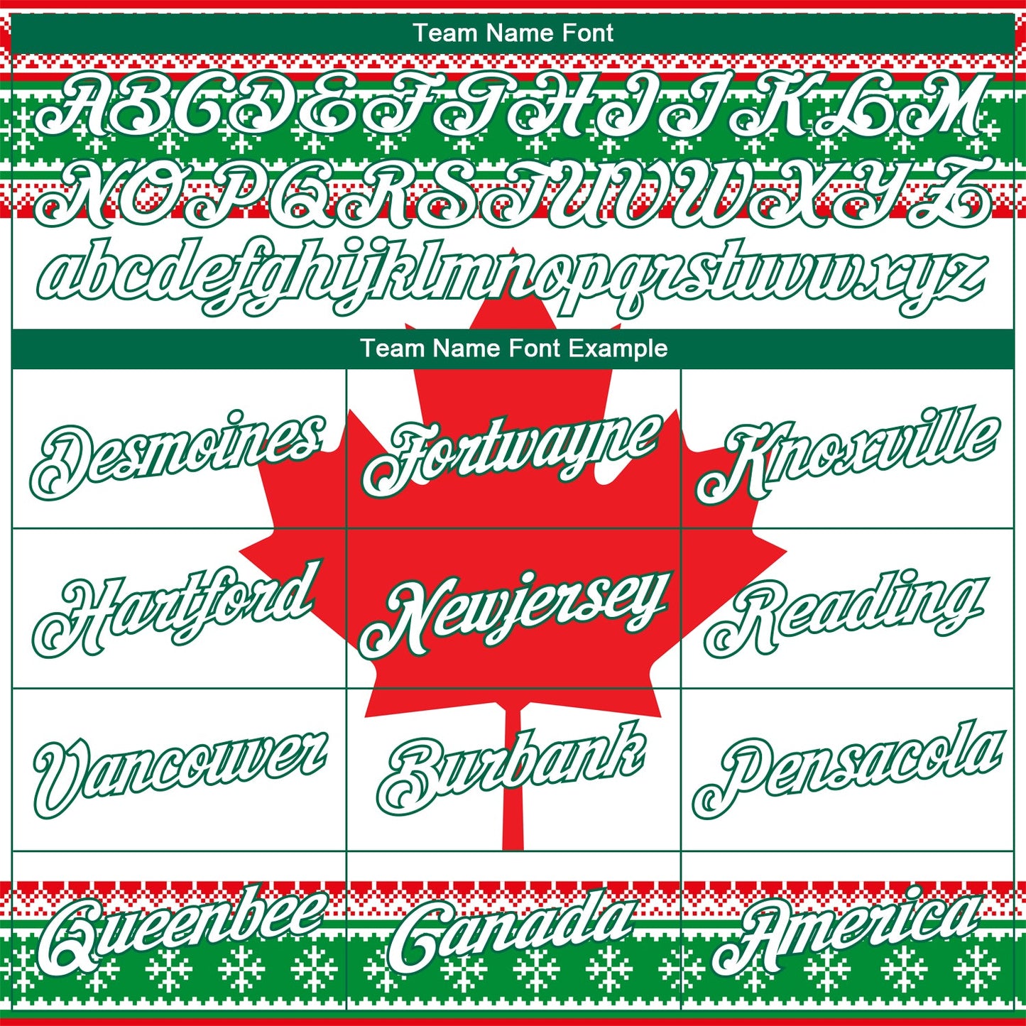 Custom Stitched Red White-Kelly Green 3D Canadian Flag Sports Pullover Sweatshirt Hoodie