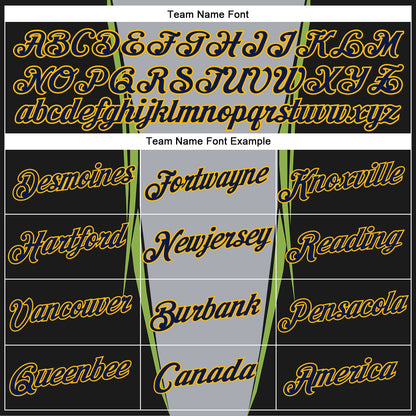 Custom Stitched Gray Navy Black Green-Gold 3D Pattern Design Sportswear Pullover Sweatshirt Hoodie
