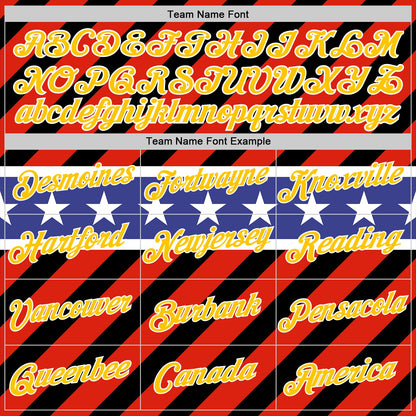 Custom Stitched Black Yellow Red Blue-White 3D Pattern Design American Flag Inspire Patriotic Sportswear Pullover Sweatshirt Hoodie