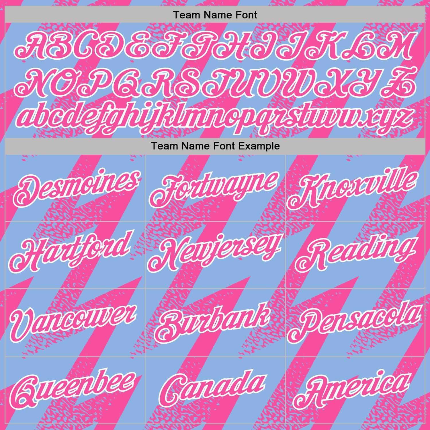 Custom Stitched Light Blue Pink-White Zigzag Shape Sports Pullover Sweatshirt Hoodie