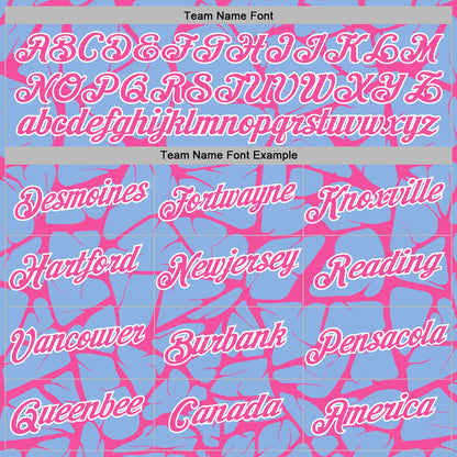 Custom Stitched Light Blue Pink-White Abstract Network Pattern Sports Pullover Sweatshirt Hoodie