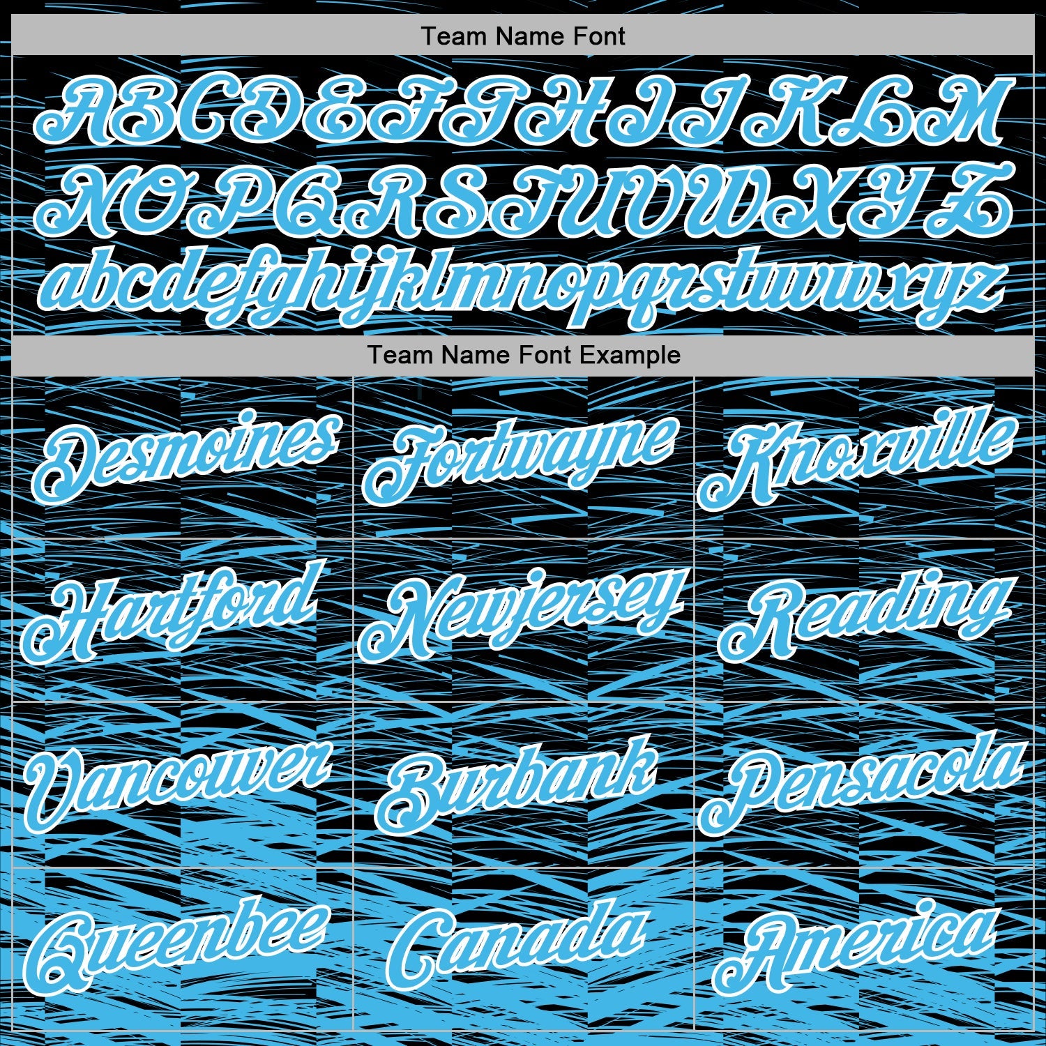 Custom Stitched Black Sky Blue-White Line Sports Pullover Sweatshirt Hoodie