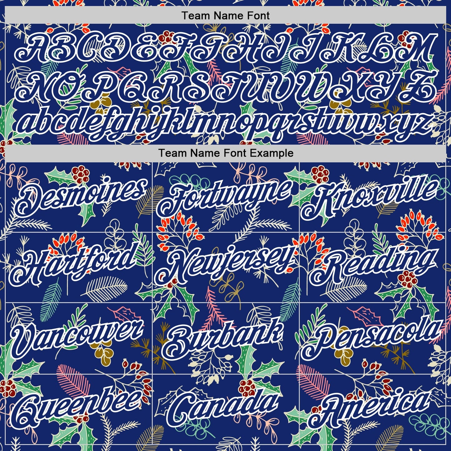 Custom Stitched Royal Royal-White 3D Christmas Sports Pullover Sweatshirt Hoodie