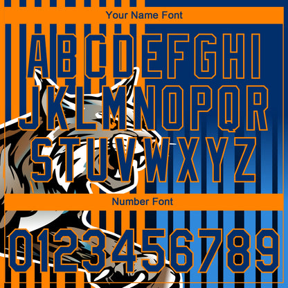 Custom Stitched Powder Blue US Navy Blue-Bay Orange 3D Pattern Design Leopardo Sports Pullover Sweatshirt Hoodie
